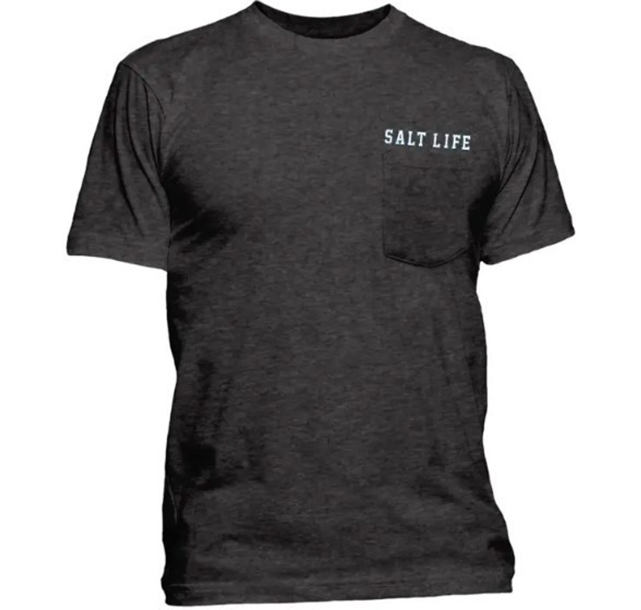 Salt Life Seafarer Short Sleeve Tee - Charcoal Heather