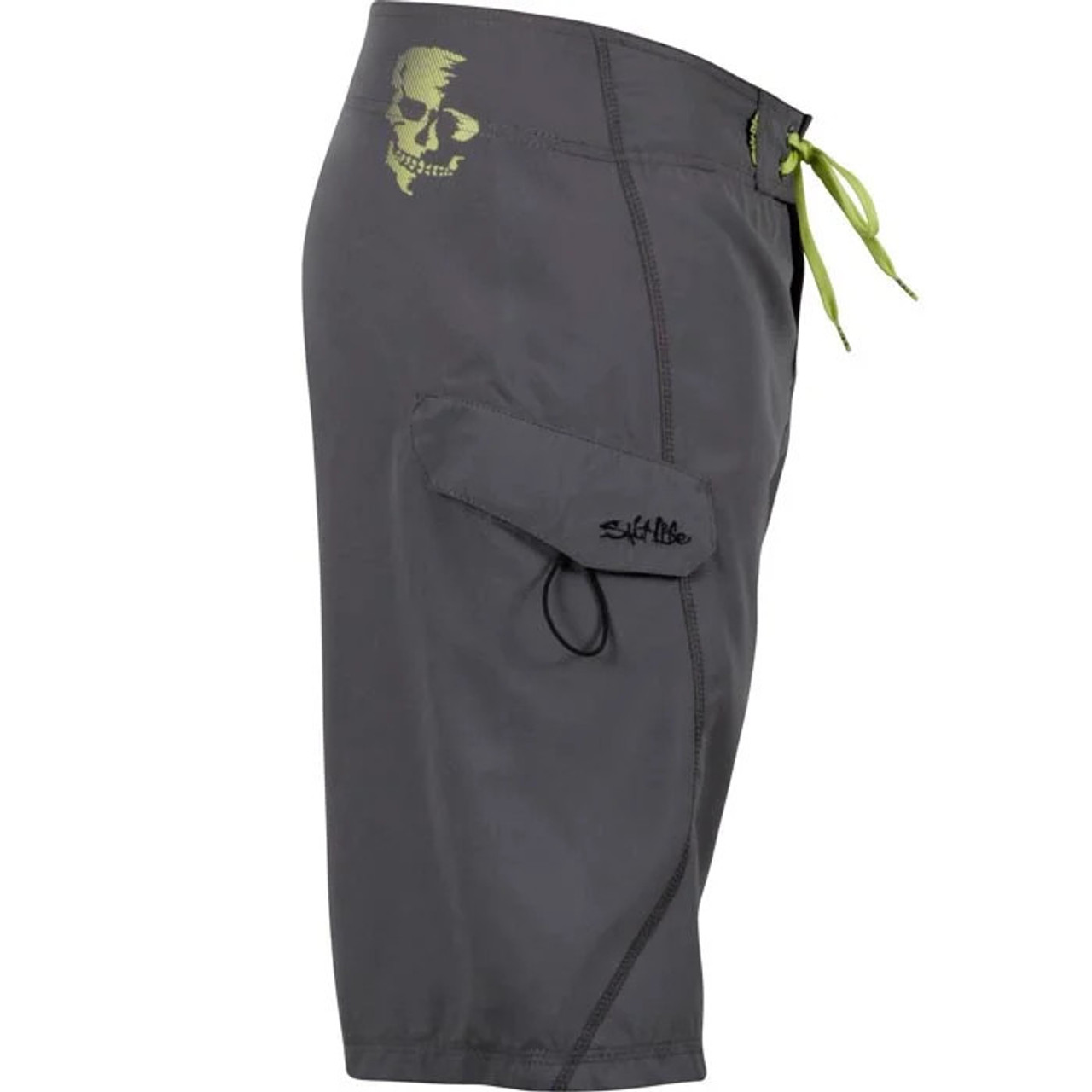 Salt Life STEALTH BOMERZ 22in Boardshorts - Charcoal