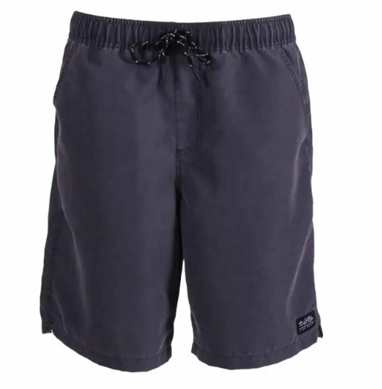 Salt Life Sandstone Drawstring 19in Board Shorts - Ebony