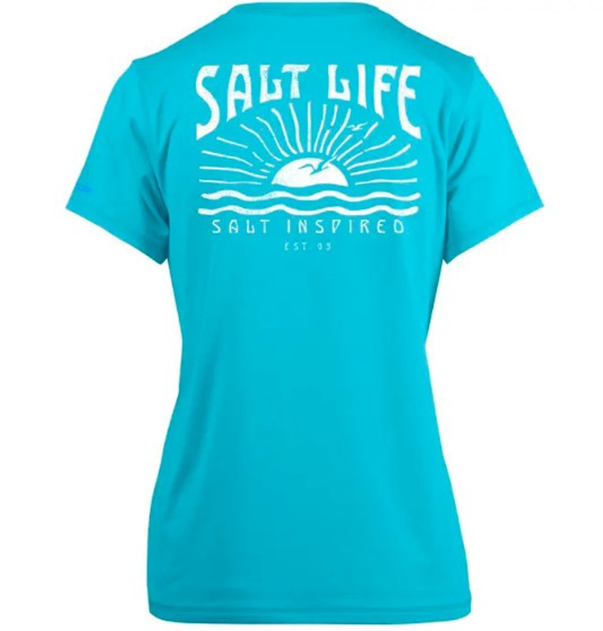 Salt Life Salt Inspired Shot Sleeve Performance Tee