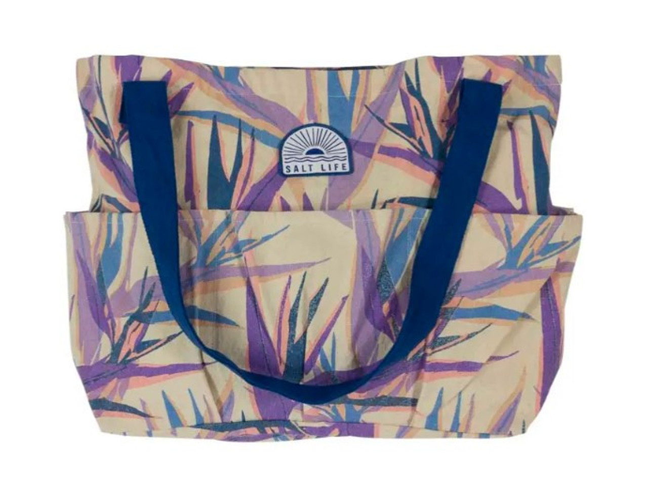  Salt Life Utopia Beach Tote - Violet 