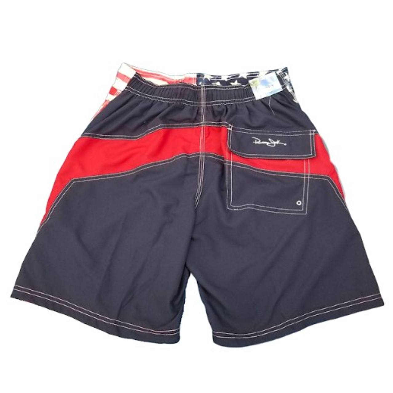 Panama Jack 20in Mens Microfiber Board Shorts - Stripe