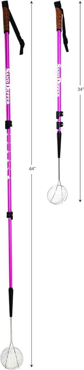 Sand Dipper Fully Adjustable Beach Combing Pole Sand Dipper Fully Adjustable Beach Combing Pole