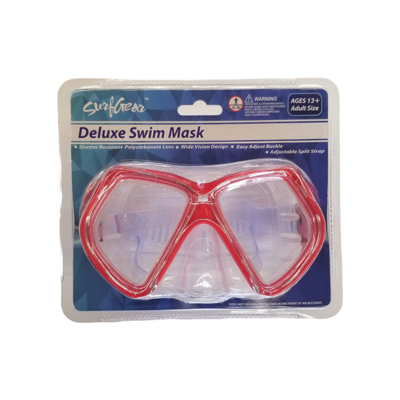 Surf Gear Adult Swim Mask