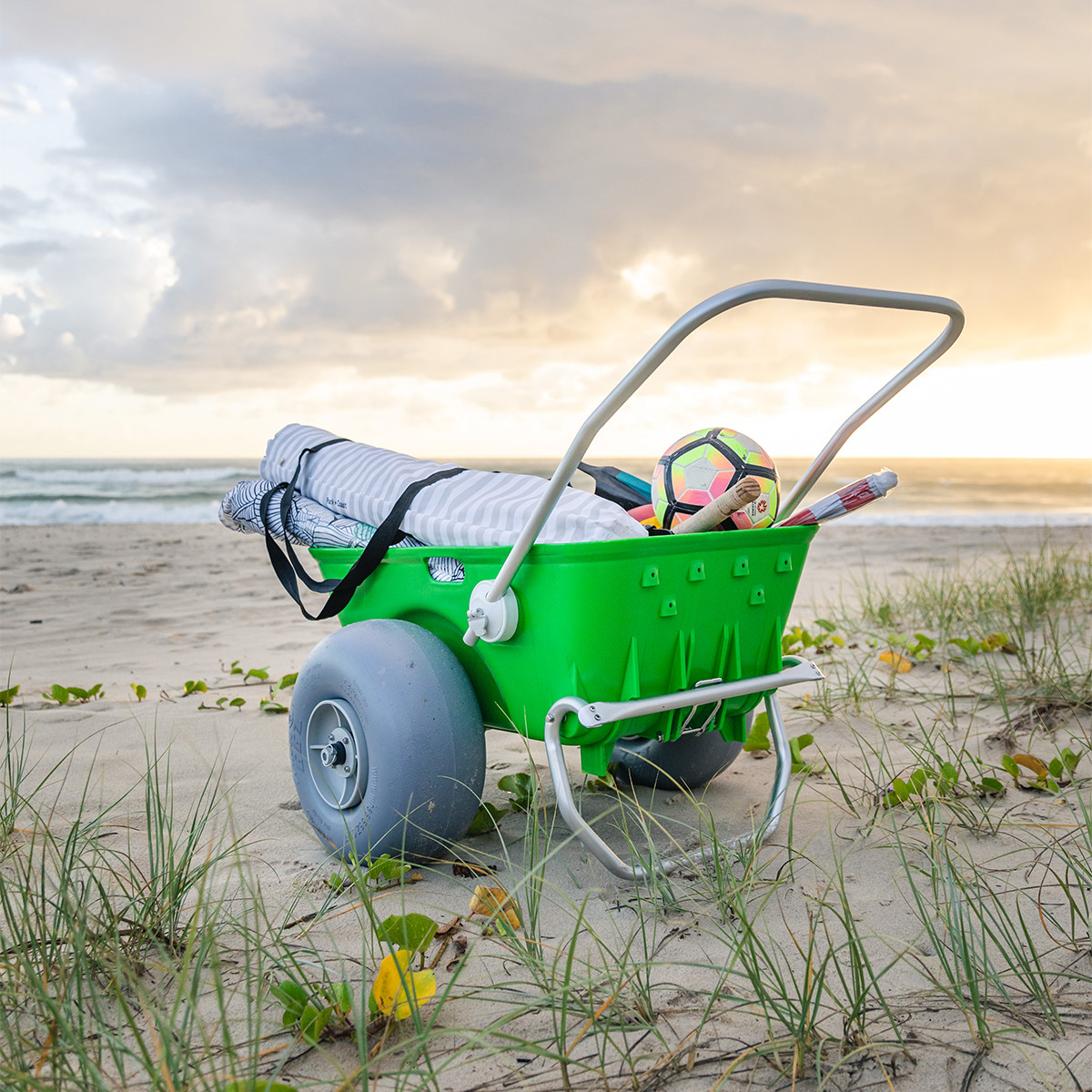 BIRDWELL ビーチブリーチ サイズ30 ミントグリーン WheelEEZ® WZ1-BC Beach Cart - Green