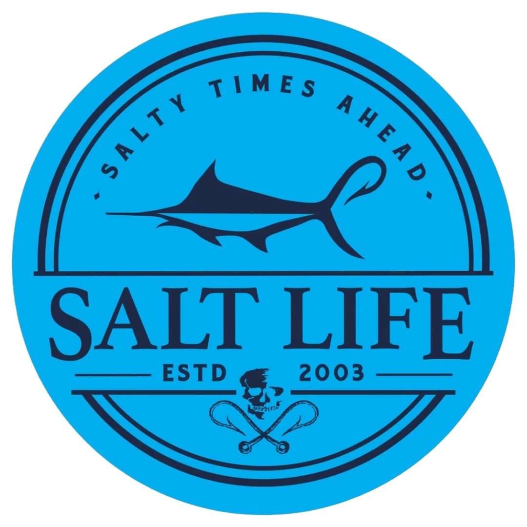 Salt Life Sticker SAD985PACK Forecast Sticker Pack - Cyan
