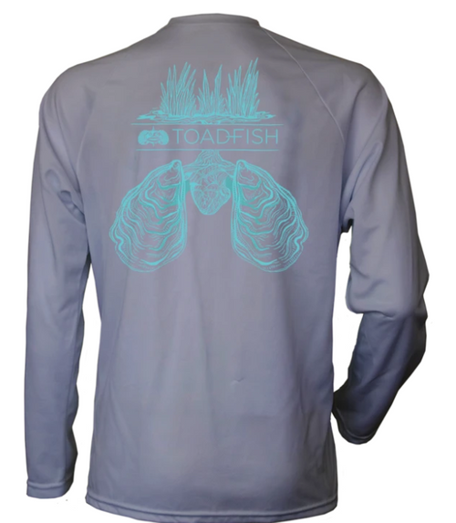 Toadfish® Performance Long Sleeve - Grey