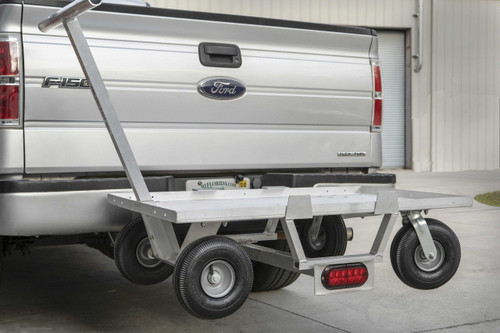 Kahuna Wagons Wagon Hitch w/LED Brake Light (Big Kahuna Solid Deck, Jupiter, Push, Pull)
