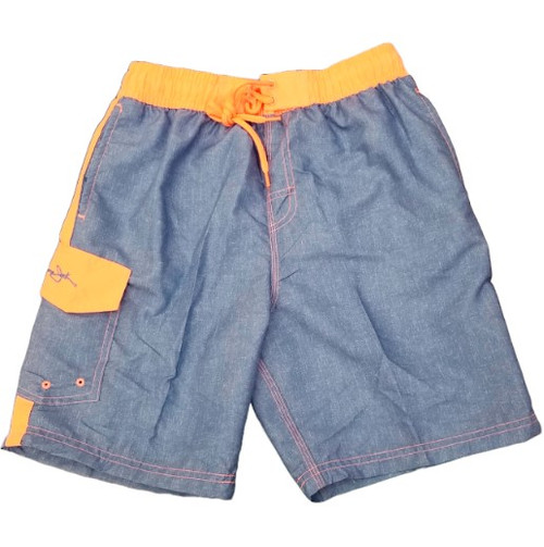 Panama Jack Boys Microfiber Board Shorts - Denim