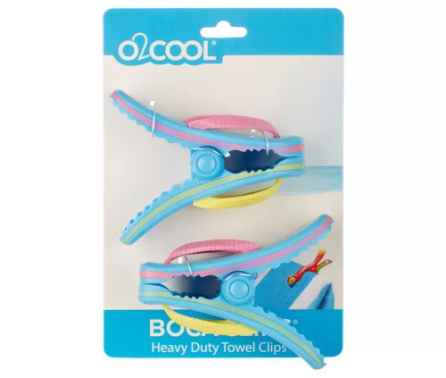 O2COOL Bocaclips - Towel Clips - 2pk