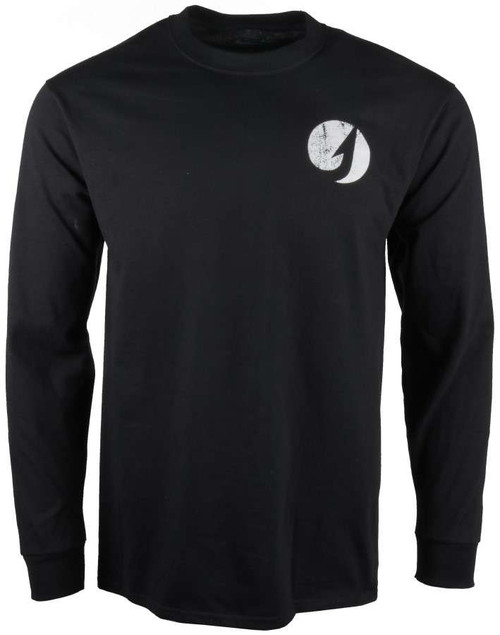 TackleDirect Yellowfin Tuna Long Sleeve Shirt Black