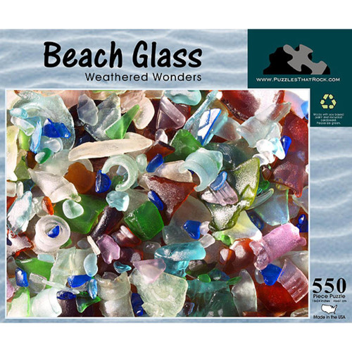 550 Piece Puzzle - Beach Glass