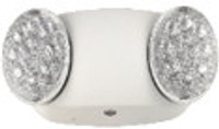 EML01-WH-RC - ATG Dual Head Emergency Light, 2X1.2W lamp head, LED