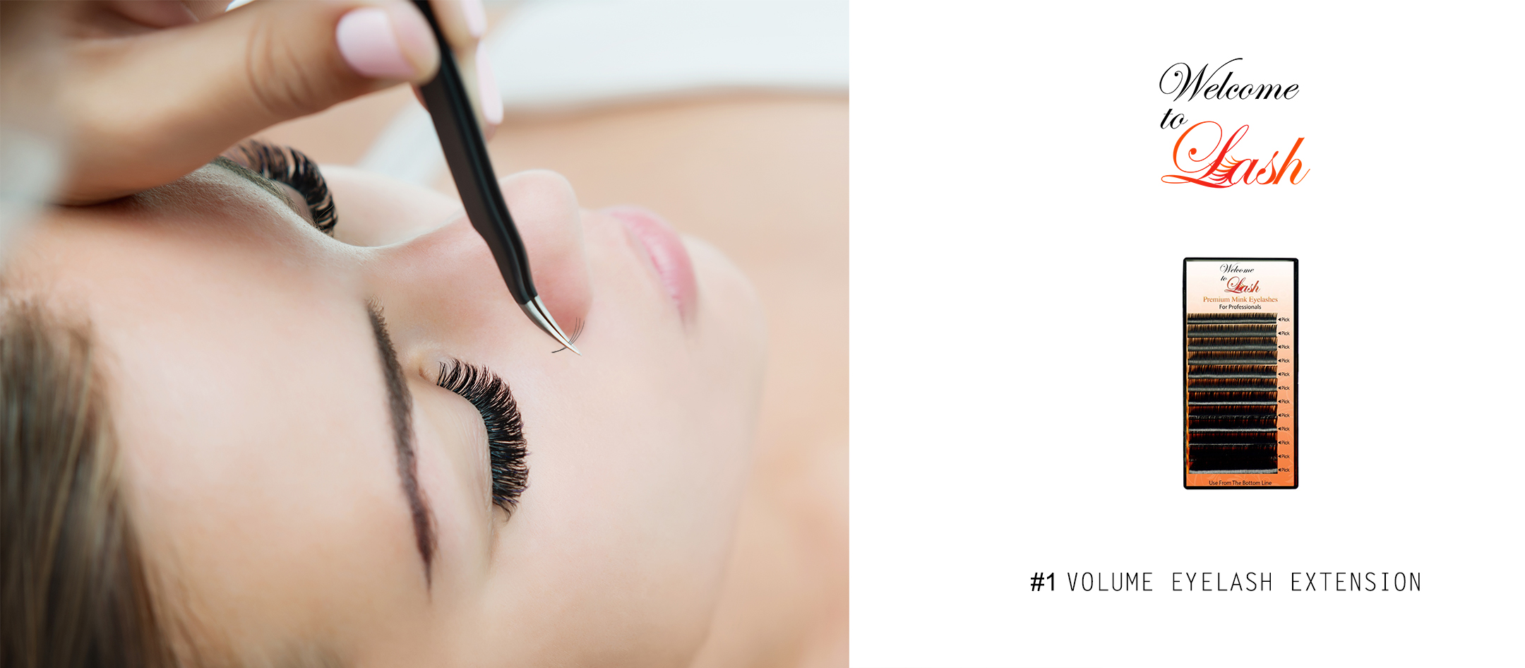 Volume Mink Eyelash Extensions Tray Welcome To Lash Inc