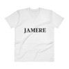 V-Neck Black Logo T-Shirt