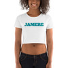 Aqua Jamere Crop Tee