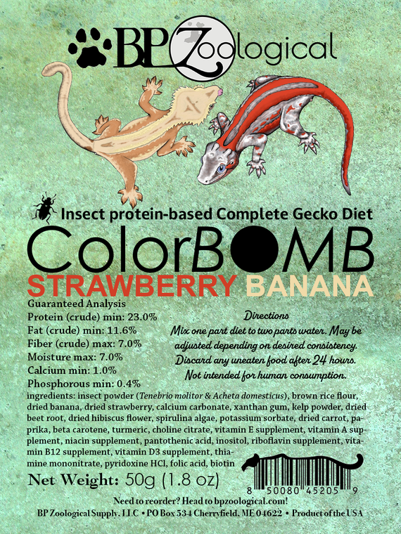 ColorBOMB Complete Gecko Diet