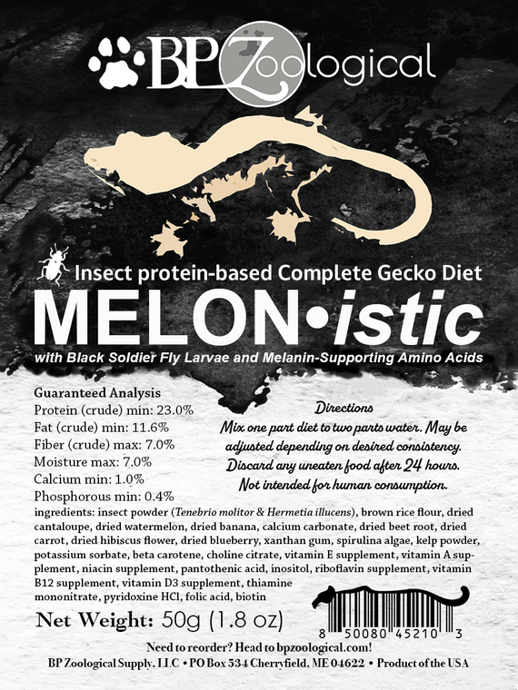 MELONistic Gecko Diet