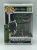 Funko POP! Animation Rick and Morty Pickle Rick with Laser #332 Vinyl Figure - (80710)