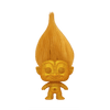 Funko POP! Retro Toys Trolls Gold Troll (Diamond Glitter) #8 Funko Exclusive