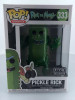 Funko POP! Animation Rick and Morty Pickle Rick (Translucent) #333 Vinyl Figure - (97223)