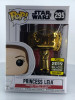Funko POP! Star Wars Chrome Princess Leia (Gold) #295 Vinyl Figure - (99230)