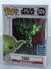 Funko POP! Star Wars Chrome Yoda (Green) #124 Vinyl Figure - (97784)