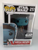 Funko POP! Star Wars Black Box Aayla Secura #217 Vinyl Figure - (103109)