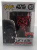 Funko POP! Star Wars Chrome Darth Vader (Red) #157 Vinyl Figure - (110901)