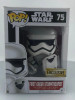 Funko POP! Star Wars The Force Awakens First Order Stormtrooper #75 Vinyl Figure - (116465)