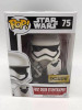 Funko POP! Star Wars The Force Awakens First Order Stormtrooper #75 Vinyl Figure - (51521)