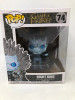 Funko POP! Television Game of Thrones Night King (Iron Throne) #74 Vinyl Figure - (125824)