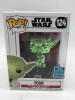 Funko POP! Star Wars Chrome Yoda (Green) #124 Vinyl Figure - (54504)