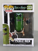 Funko POP! Animation Rick and Morty Pickle Rick #333 Vinyl Figure - (159446)