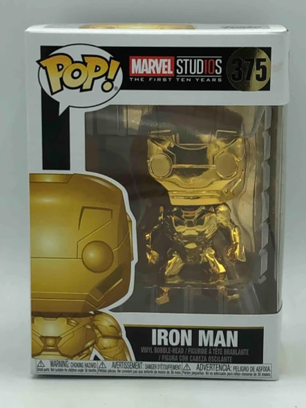 Funko POP! Marvel First 10 Years Iron Man (Gold) #375 Vinyl Figure - (65711)