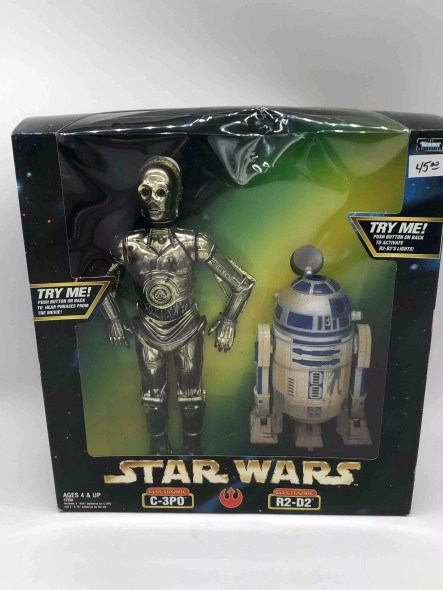 Star Wars Power of the Force (POTF) 12 Inch C-3PO & R2-D2 Action Figure Set - (64434)
