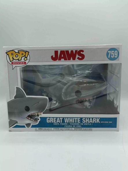Funko POP! Movies Jaws Great White Shark with Diving Tank (Supersized) #759 - (68509)