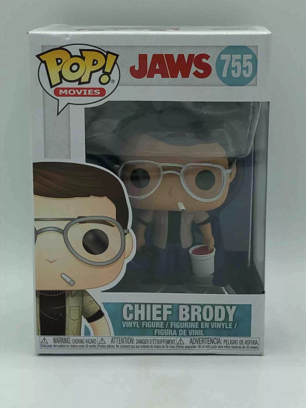 Funko POP! Movies Jaws Chief Brody #755 Vinyl Figure - (68938)