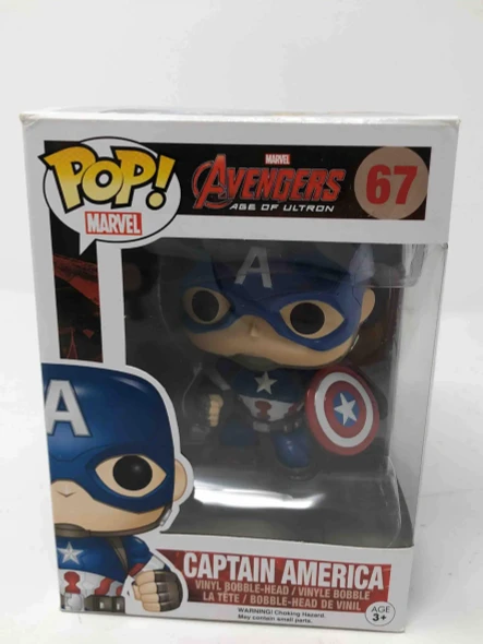 Funko POP! Marvel Avengers: Age of Ultron Captain America #67 Vinyl Figure - (70042)