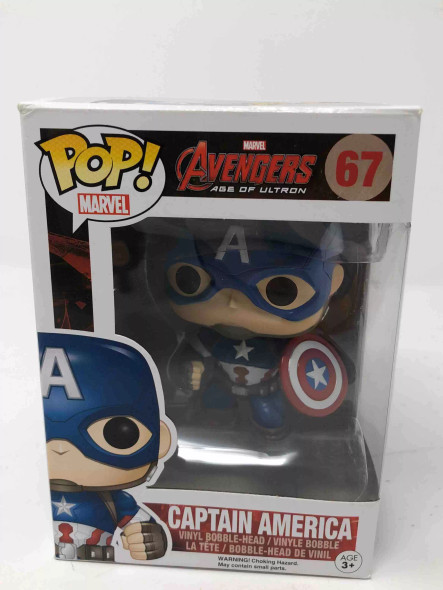 Funko POP! Marvel Avengers: Age of Ultron Captain America #67 Vinyl Figure - (70042)