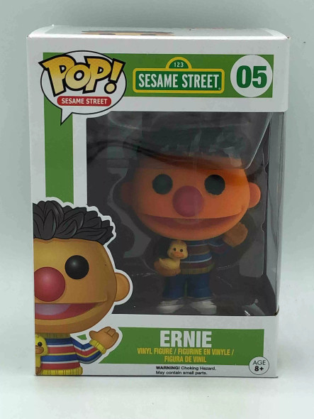 Funko POP! Television Sesame Street Ernie - (Flocked) #5 Vinyl Figure - (65322)