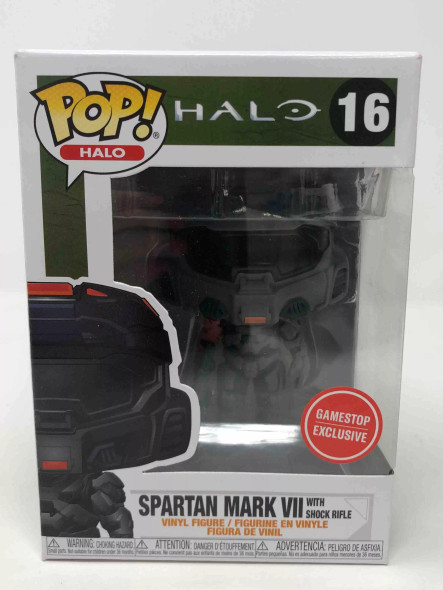 Funko POP! Games Halo Spartan Mark VII with Shock Rifle #16 Vinyl Figure - (63810)