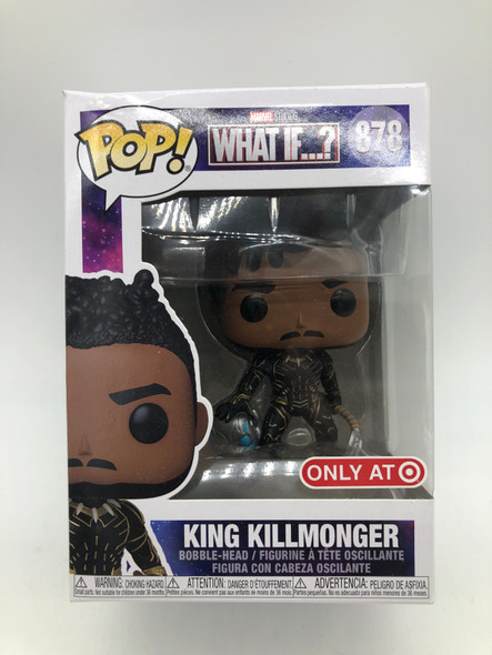 Funko POP! Marvel What If...? King Killmonger #878 Vinyl Figure - (42483)