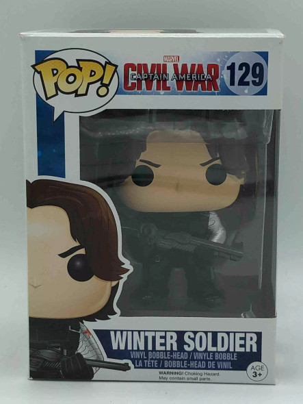 Funko POP! Marvel Captain America: Civil War Winter Soldier #129 Vinyl Figure - (64908)