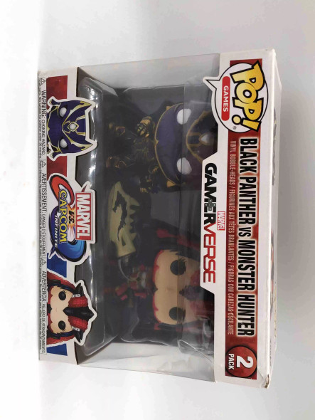 Funko POP! Games Marvel vs. Capcom Black Panther vs MonsterHunter Vinyl Figure - (63595)