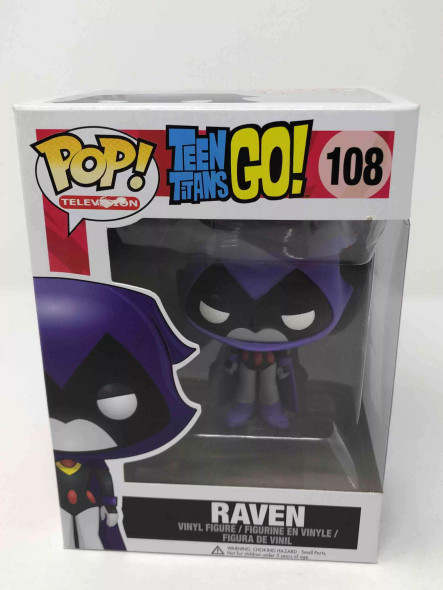 Funko POP! Television DC Teen Titans Go! Raven #108 Vinyl Figure - (74730)