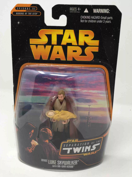 Star Wars Separation of the Twins Infant Luke Skywalker W/obi-Wan Ken - (73858)
