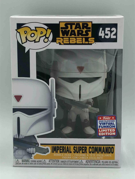 Funko POP! Star Wars Rebels Imperial Super Commando #452 Vinyl Figure - (81454)