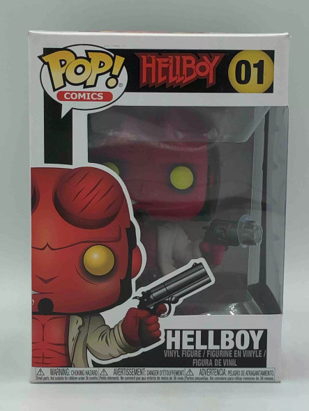Funko POP! Comics Hellboy with Jacket #1 Vinyl Figure - (82981)