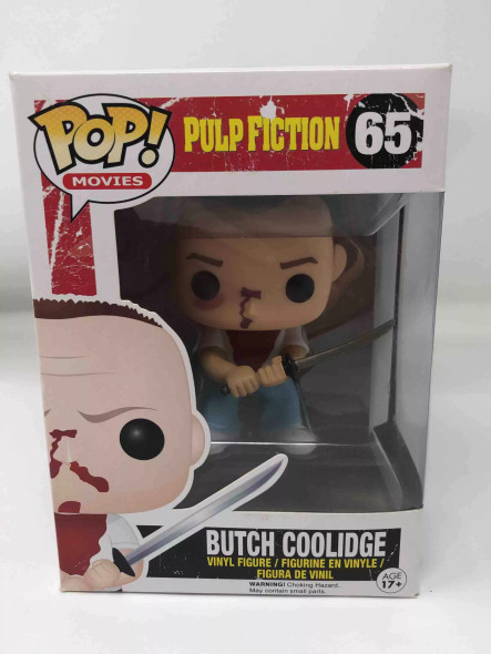 Funko POP! Movies Pulp Fiction Butch Coolidge (Bloody) #65 Vinyl Figure - (85267)